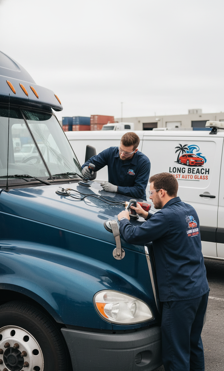 Commercial Auto Glass Long Beach