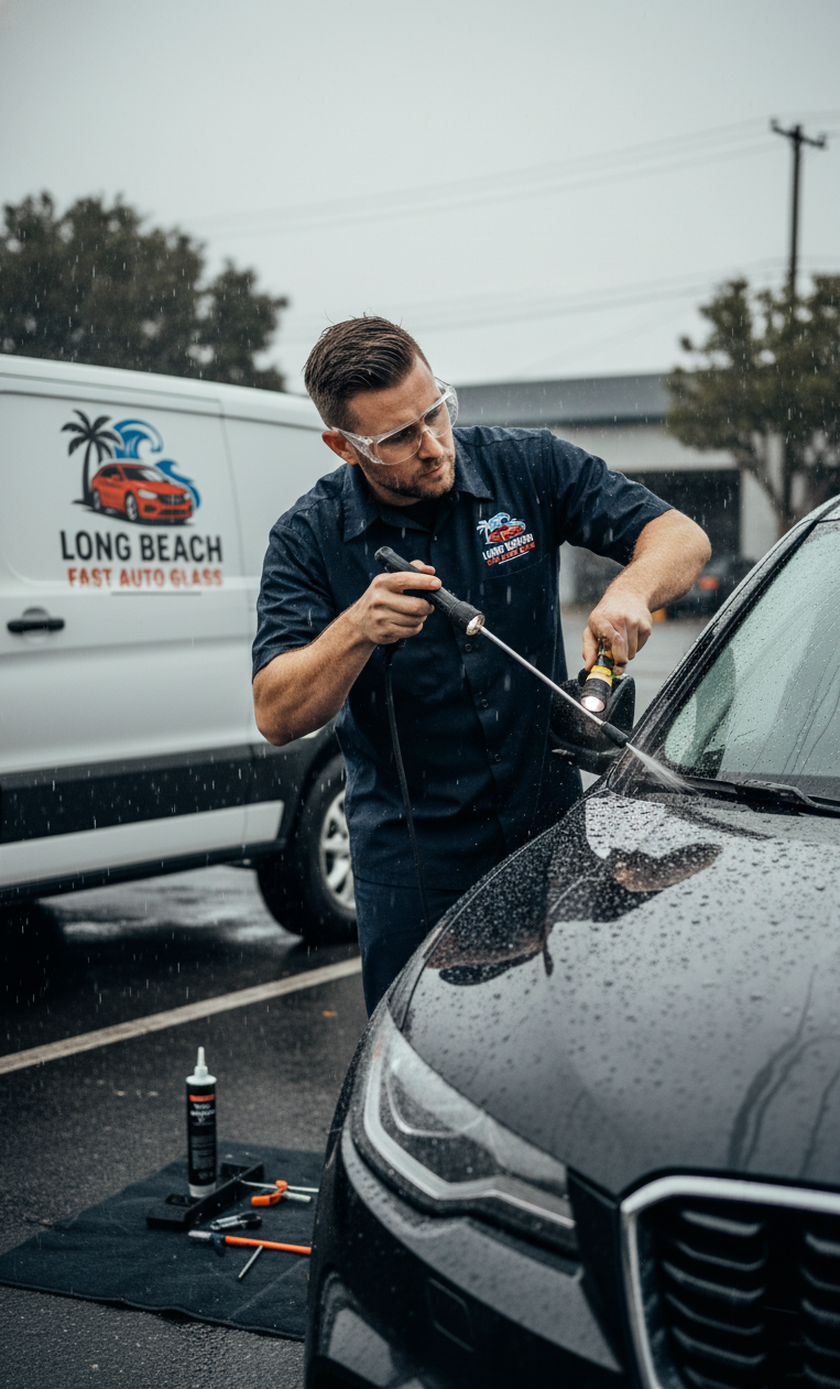 Windshield Leak Repair Long Beach CA